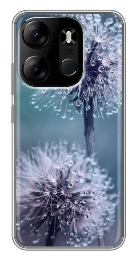 Чехол с печатью "Одуванчик с капельками" для Tecno Spark Go 2023 (BF7)