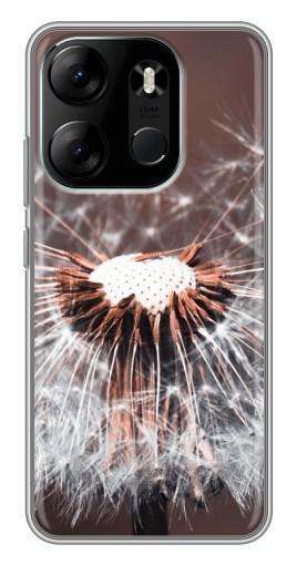 Чехол с принтом "Одуванчик вблизи" для Tecno Spark Go 2023 (BF7)