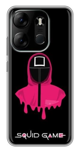 Чехол с картинкой "Охранник с Квадратом" для Tecno Spark Go 2023 (BF7)