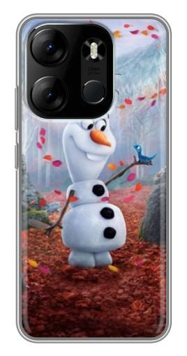 Чехол с картинкой "Олаф" для Tecno Spark Go 2023 (BF7)