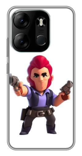 Чехол с картинкой "Персонаж Кольт" для Tecno Spark Go 2023 (BF7)