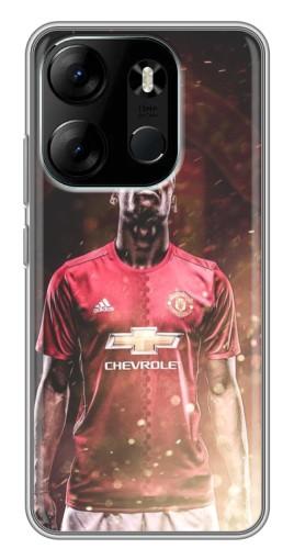 Силиконовый чехол с изображением "Погба" для Tecno Spark Go 2023 (BF7)