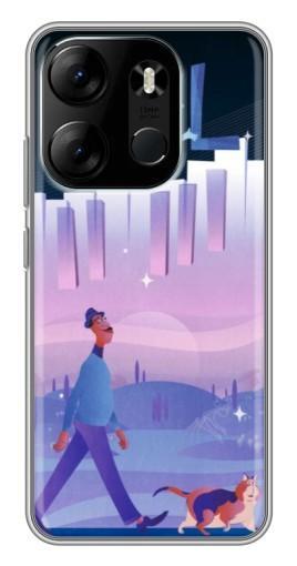 Чехол с картинкой "Постер к мультику" для Tecno Spark Go 2023 (BF7)