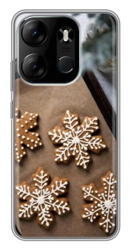 Чехол с печатью "Пряничные снежинки" для Tecno Spark Go 2023 (BF7) Чехол с печатью "Пряничные снежинки" для Tecno Spark Go 2023 (BF7)