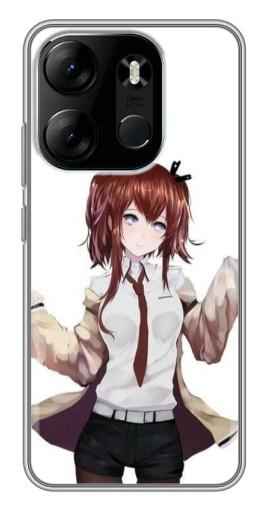 Чехол с принтом "Радостная Курису" для Tecno Spark Go 2023 (BF7)