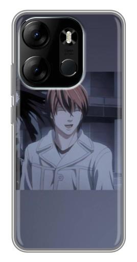 Чехол с печатью "Радостный Ягами" для Tecno Spark Go 2023 (BF7)