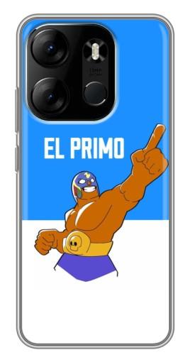 Силиконовый чехол с изображением "Радостный Ел Примо" для Tecno Spark Go 2023 (BF7)