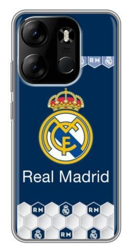 Чехол с печатью "Реал Мадрид значок" для Tecno Spark Go 2023 (BF7) Чехол с печатью "Реал Мадрид значок" для Tecno Spark Go 2023 (BF7)