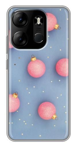 Чехол с печатью "Розовые шары" для Tecno Spark Go 2023 (BF7) Чехол с печатью "Розовые шары" для Tecno Spark Go 2023 (BF7)