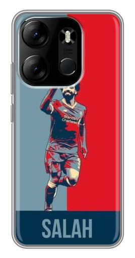 Силиконовый чехол с изображением "Salah" для Tecno Spark Go 2023 (BF7)