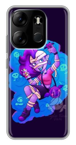 Чехол с картинкой "Селфи" для Tecno Spark Go 2023 (BF7)