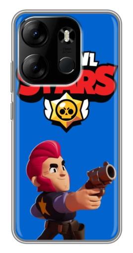 Чехол с картинкой "Шериф Colt" для Tecno Spark Go 2023 (BF7)