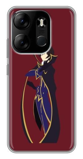 Силиконовый чехол с изображением "Силует Ламперужа" для Tecno Spark Go 2023 (BF7)