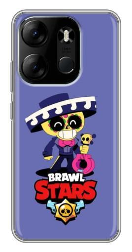 Чехол с картинкой "Скелет Поко" для Tecno Spark Go 2023 (BF7)