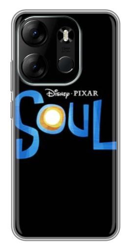 Силиконовый чехол с изображением "Soul" для Tecno Spark Go 2023 (BF7)