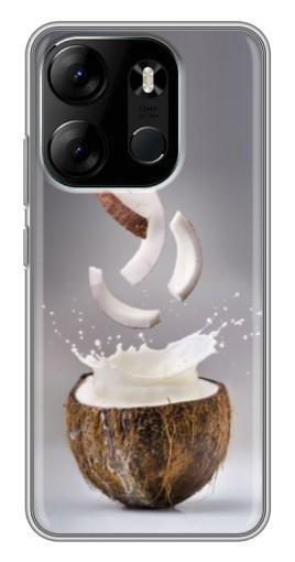 Чехол с печатью "Стакан кокоса" для Tecno Spark Go 2023 (BF7)