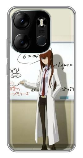 Силиконовый чехол с изображением "Учителька Курису" для Tecno Spark Go 2023 (BF7)