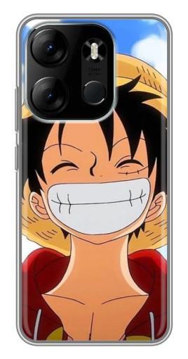 Чехол с принтом "Улыбка Де Луффи" для Tecno Spark Go 2023 (BF7)