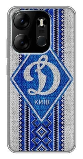 Чехол с печатью "Вышиванка Динамо" для Tecno Spark Go 2023 (BF7)