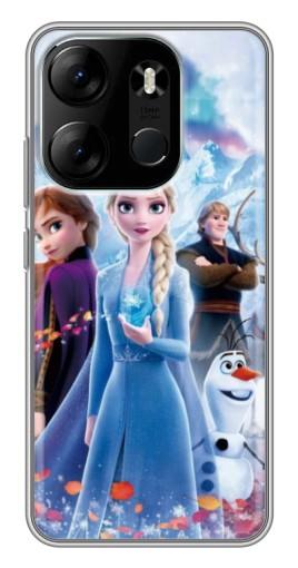 Чехол с принтом "Все герои " для Tecno Spark Go 2023 (BF7)