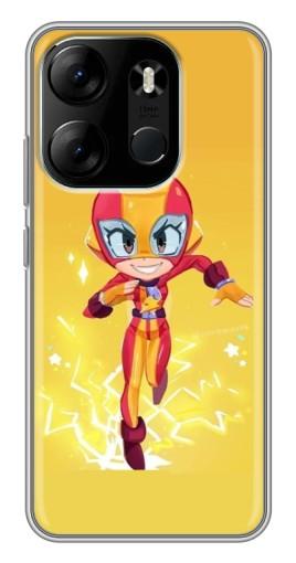 Чехол с принтом "Ярка MAX" для Tecno Spark Go 2023 (BF7)