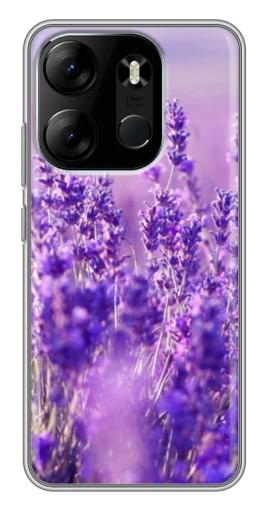 Чехол с картинкой "Яркая лаванда" для Tecno Spark Go 2023 (BF7)