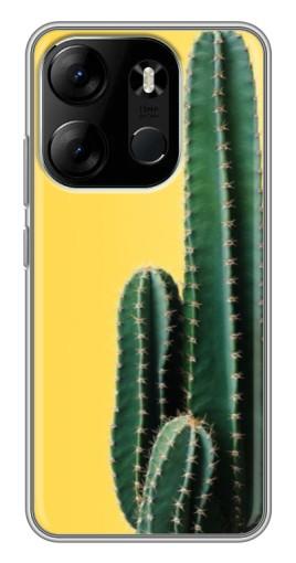 Чехол с картинкой "Яркий кактус" для Tecno Spark Go 2023 (BF7)