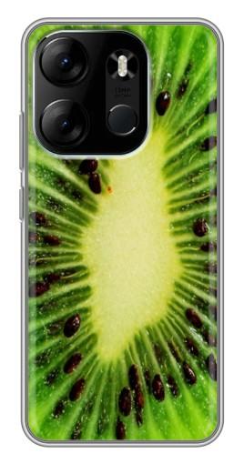 Чехол с печатью "Яркий Киви" для Tecno Spark Go 2023 (BF7)