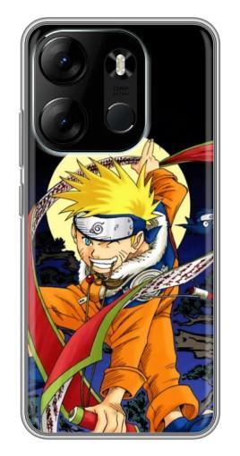 Чехол с принтом "Яркий Удзумаки" для Tecno Spark Go 2023 (BF7)