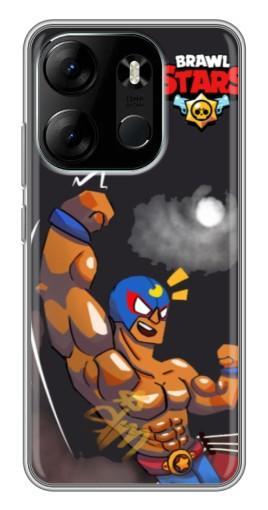 Чехол с картинкой "Ель Примо АРТ" для Tecno Spark Go 2023 (BF7)