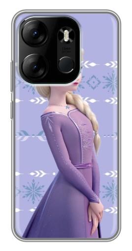 Чехол с печатью "Ельза" для Tecno Spark Go 2023 (BF7)