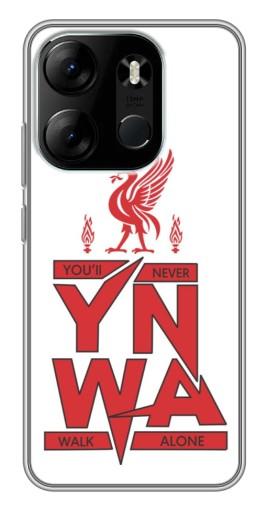 Чехол с принтом "YNWA" для Tecno Spark Go 2023 (BF7) Чехол с принтом "YNWA" для Tecno Spark Go 2023 (BF7)