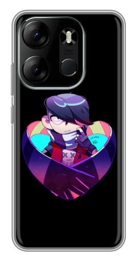 Силиконовый чехол с изображением "Задумчивый Эд" для Tecno Spark Go 2023 (BF7)