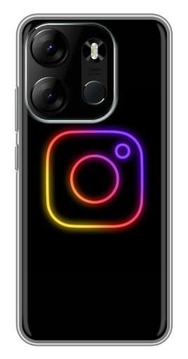 Чехол с картинкой "Значок Инсты" для Tecno Spark Go 2023 (BF7)