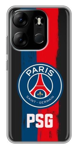 Чехол с печатью "Значок ПСЖ" для Tecno Spark Go 2023 (BF7)