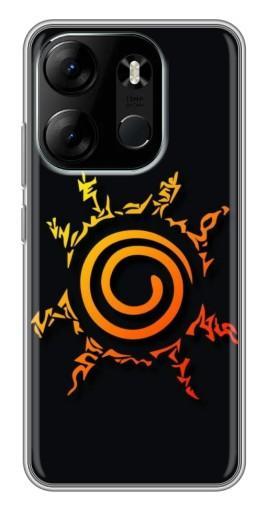 Чехол с принтом "Знак Наруто" для Tecno Spark Go 2023 (BF7)
