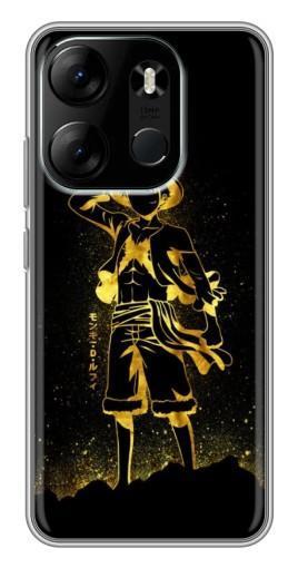 Чехол с принтом "Золотой Де Луффи" для Tecno Spark Go 2023 (BF7)