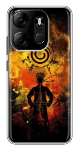 Чехол с картинкой "Золотой Наруто" для Tecno Spark Go 2023 (BF7)