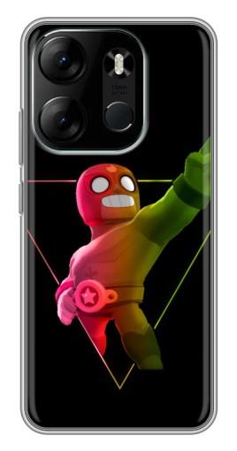 Силиконовый чехол с изображением "Звездный Ел Примо" для Tecno Spark Go 2023 (BF7)