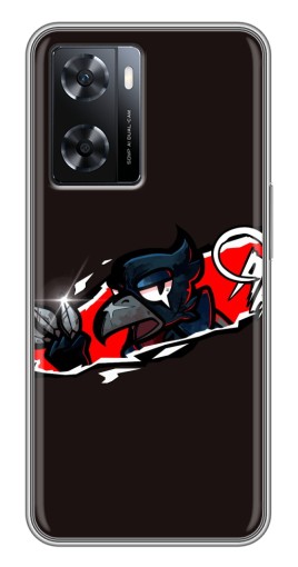 Чехол с печатью "Ассасин Ворон" для Oppo a57s