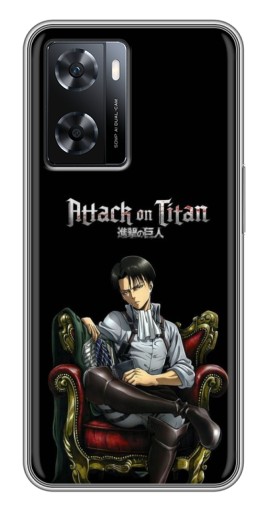 Чехол с картинкой "Атака на Титанов" для Oppo a57s