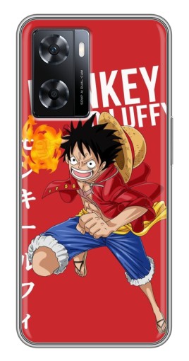 Чехол с принтом "Атакующий D Luffy" для Oppo a57s