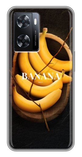 Силиконовый чехол с изображением "Banana" для Oppo a57s