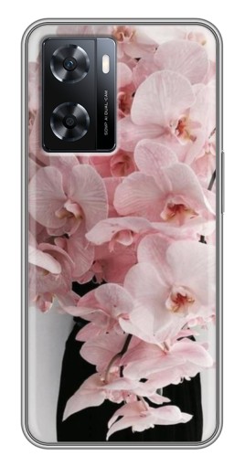 Силиконовый чехол с изображением "Букет орхидеи" для Oppo a57s