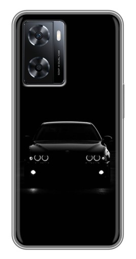 Чехол с принтом "Черный бумер" для Oppo a57s