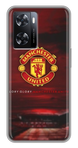 Чехол с печатью "Clory MU" для Oppo a57s