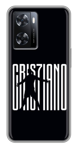 Силиконовый чехол с изображением "Cristiano" для Oppo a57s