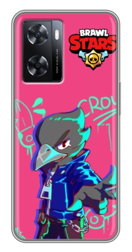 Чехол с картинкой "Crow Asassin" для Oppo a57s