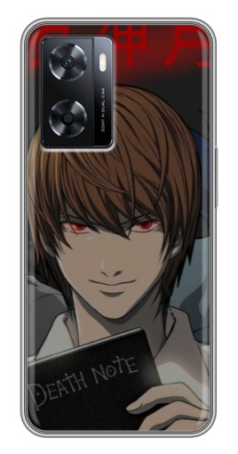 Силиконовый чехол с изображением "Death Note" для Oppo a57s
