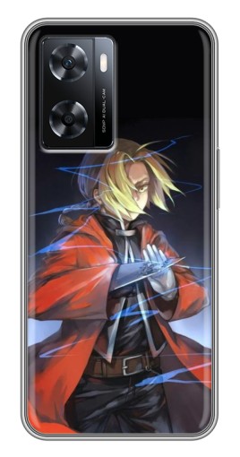 Силиконовый чехол с изображением "Элрик Эдвард" для Oppo a57s